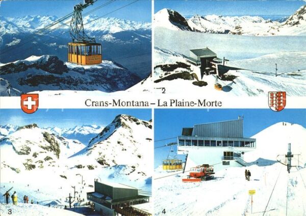 Seilbahn Crans-Montana La Plaine-Morte Restauran