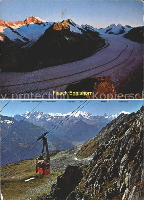 Seilbahn Fiesch-Eggishorn Gr. Aletschgletscher