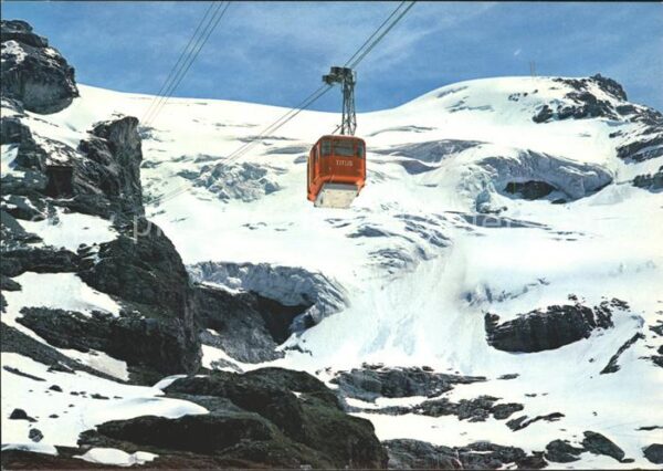Seilbahn Titlis Rotstöckli Kleintitlis Gletscher