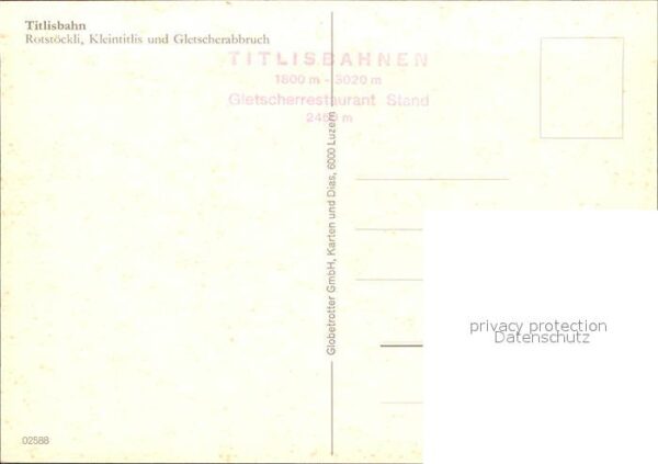 Seilbahn Titlis Rotstöckli Kleintitlis Gletscher – Bild 2