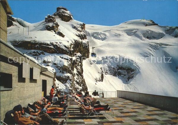 Seilbahn Titlis Engelberg Restaurant Stand