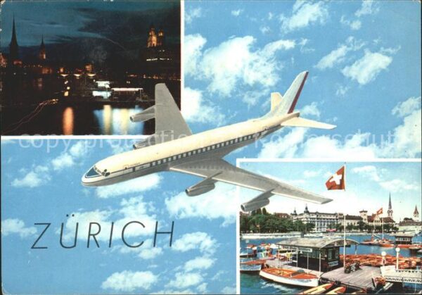 Flugzeuge Zivil Zürich