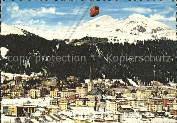 Seilbahn Davos Schatzalp Strelaberg Schiahörner