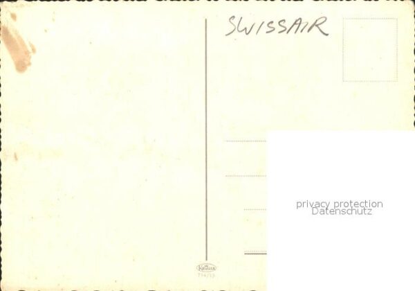 Swissair Flughafen Zürich Luzern Matterhorn Lac – Bild 2