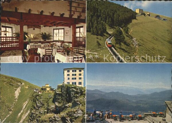 Zahnradbahn Monte Generoso-Vetta Monte Rosa Lago di