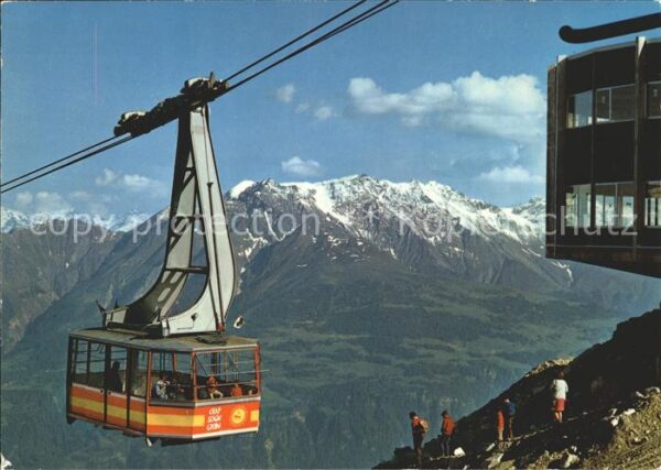 Seilbahn Laax Flims Crap S. Gion Signina