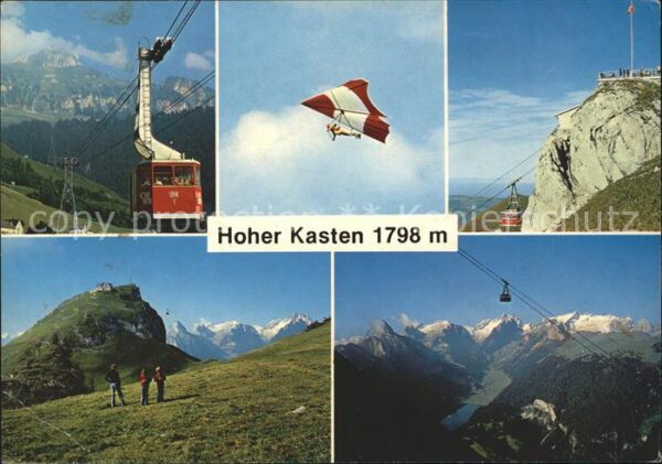 Drachenflug Seilbahn Hoher Kasten