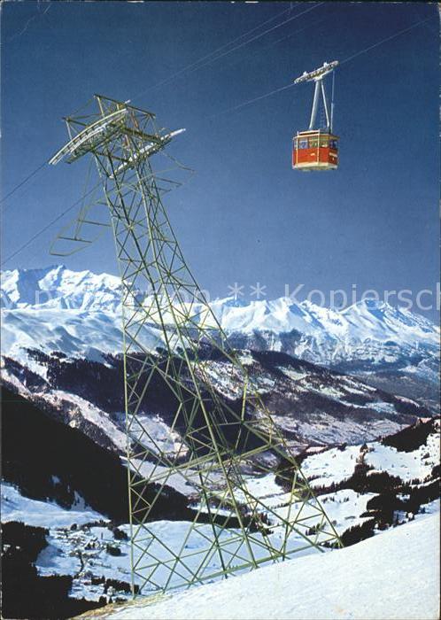 Seilbahn Parpaner Rothorn Lenzerheide Valbella C