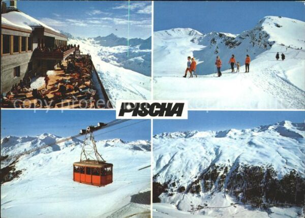 Seilbahn Pischa Davos Bergrestaurant Pischa Flüe