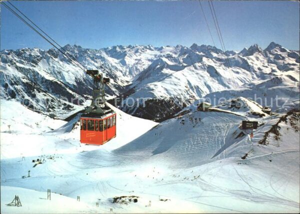 Seilbahn Weissfluhjoch Weissfluhgipfel Davos Par