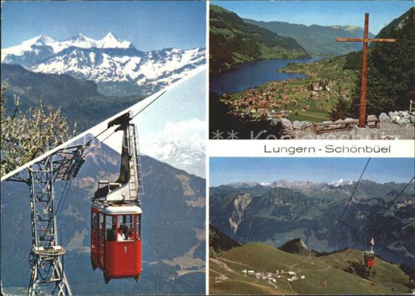 Seilbahn Lungern Turren Wetterhorngruppe Pilatus