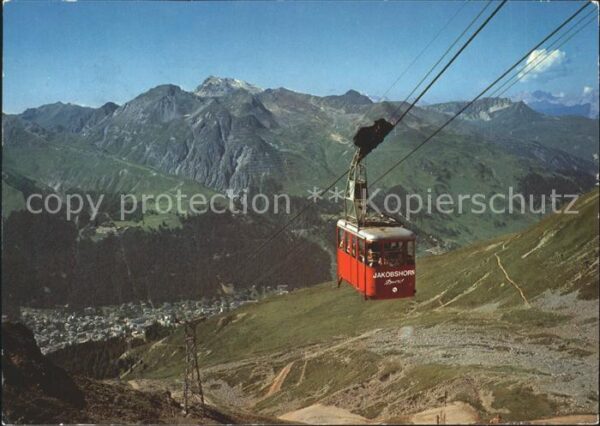 Seilbahn Davos Jakobshorn Weissfluh