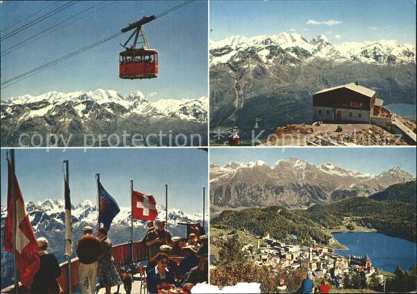 Seilbahn St. Moritz Bernina-Gruppe Corviglia Piz