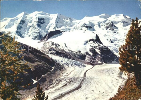 Gletscher Morteratschgletscher Piz Palü Bellavist