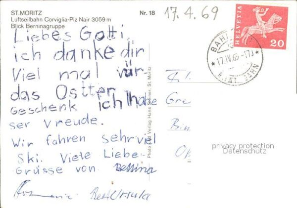 Seilbahn Corviglia Piz Nair St. Moritz Berninagr – Bild 2