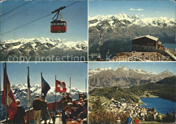 Seilbahn St. Moritz Bernina-Gruppe Corviglia Piz