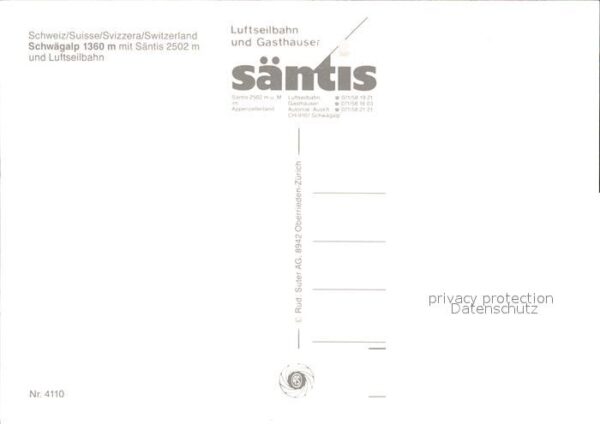 Seilbahn Säntis Schwägalp – Bild 2