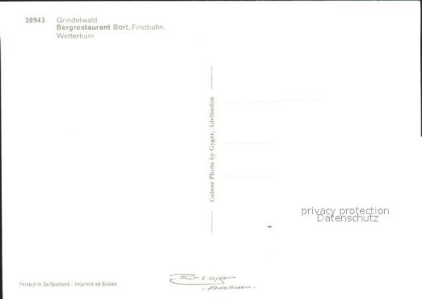 Sessellift Grindelwald Bergrestaurant Bort Firstba – Bild 2