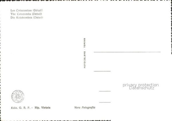 Tod Palermo Catacombe Dettaglio – Bild 2