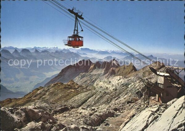 Seilbahn Säntis Churfirsten Glarneralpen