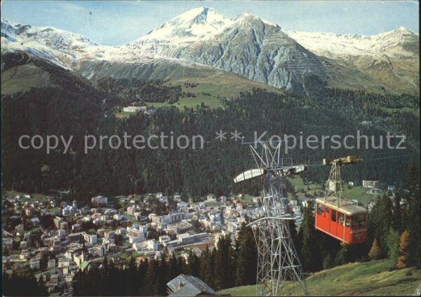 Seilbahn Brämabüel Jakobshorn Davos Schatzalp Sc