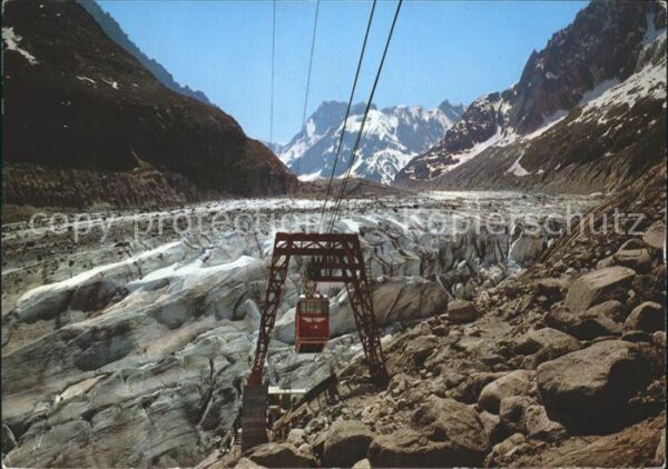 Seilbahn Mer de Glace Chamonix Mont-Blanc
