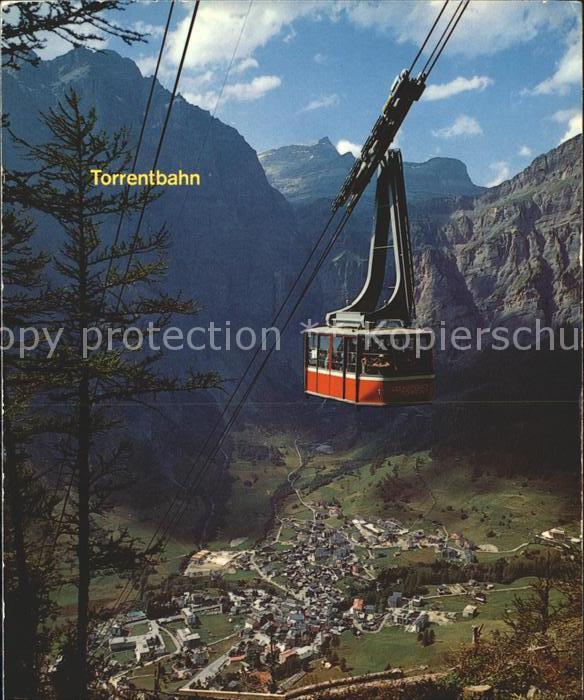Seilbahn Leukerbad Torrent Gemmi Steghorn