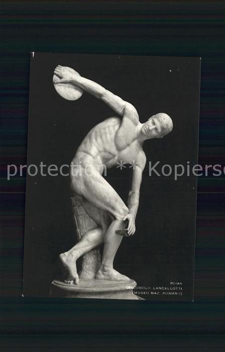 Skulpturen Discobolo Lancellotti Museo Nazionale R