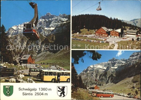 Postbus Seilbahn Säntis Schwägalp