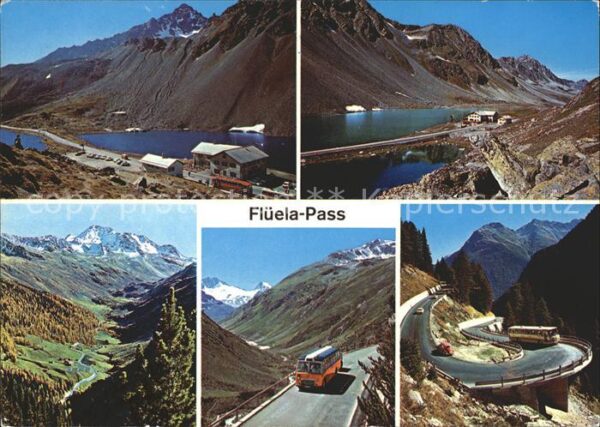 Postbus Flüela-Pass Hospiz Schwarzhorn Val Gria