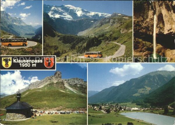 Postbus Klausenpass Clariden Linthal Berglistüb