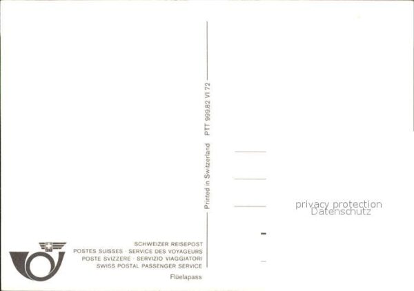 Postbus Flüelapass – Bild 2