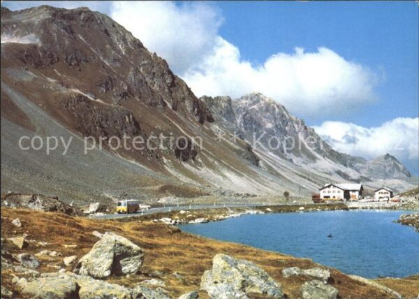 Postbus Flüelapass Schweizer Reisepost