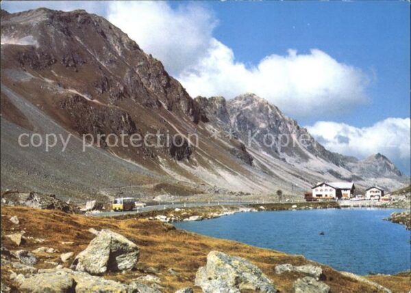 Postbus Flüelapass Schweizer Reisepost