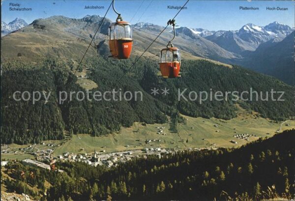 Seilbahn Schatzalp-Strelapass Davos Jakobshorn H