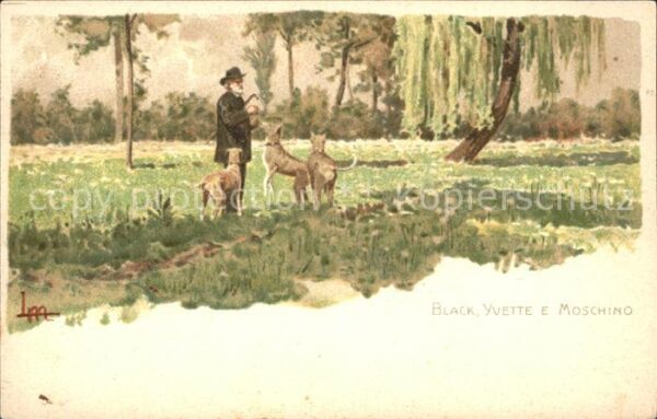 Hunde Black Yvette e Moschino Litho