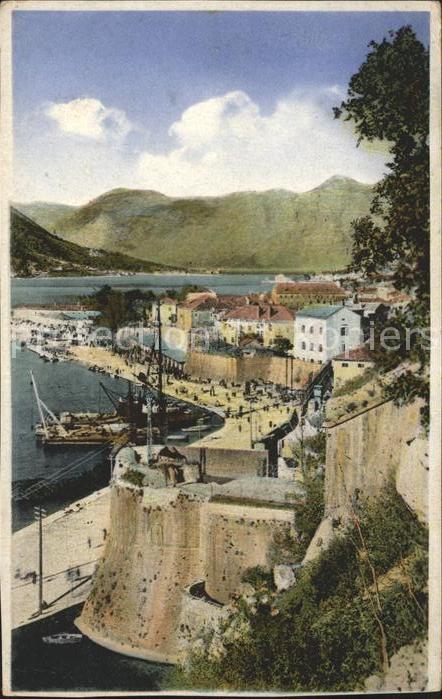 Kotor Montenegro Südseite Hafen