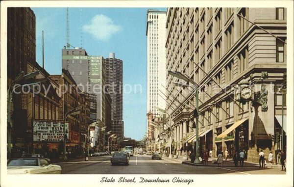 Chicago Illinois State Street Downtown