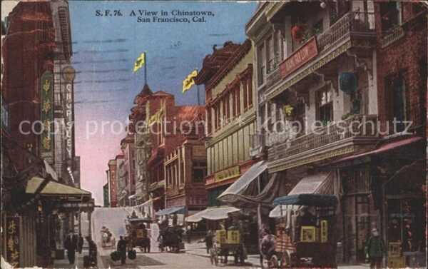 San Francisco California Chinatown