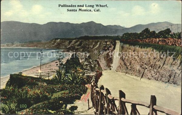 Santa Monica Pallisades and Long Wharf Beach