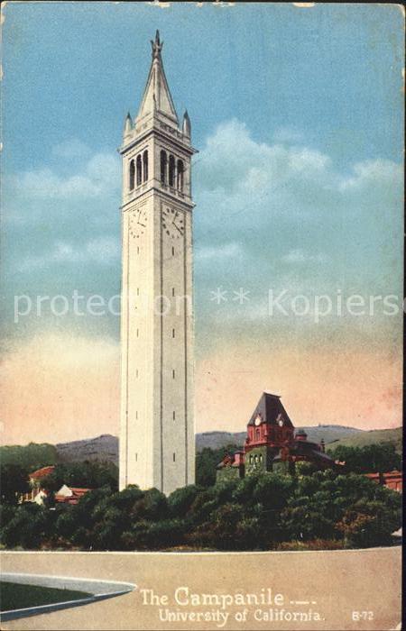 Berkeley California The Campanile Tower University of Calif