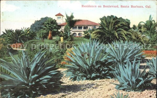 Santa Barbara California Residence on Boulevard