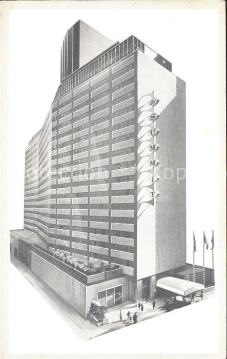 New York City Summit Hotel at Lexington Avenue Illust