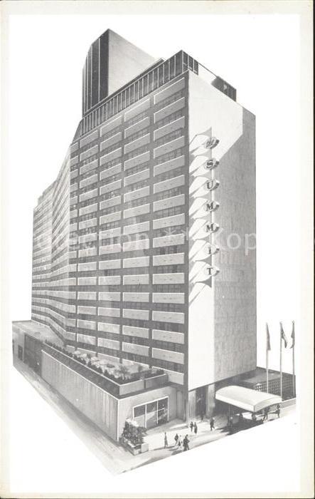New York City Summit Hotel at Lexington Avenue Illust