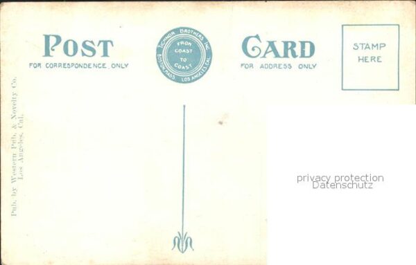Long Beach California Sunken Gardens Hotel Virginia at moonli – Bild 2
