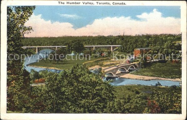 Toronto Canada Humber Valley Bridge