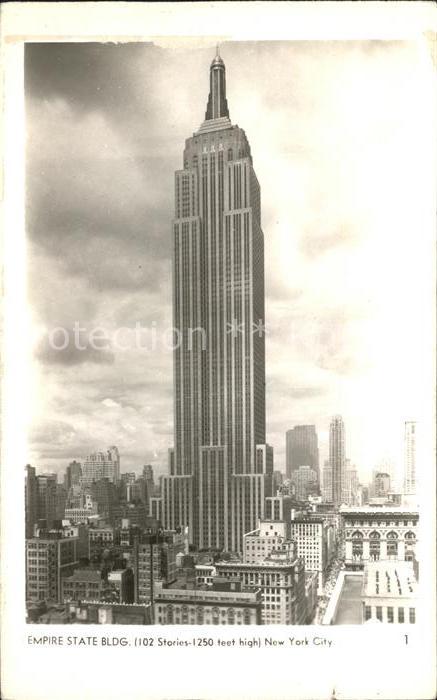 New York City Empire State Building Skyscraper
