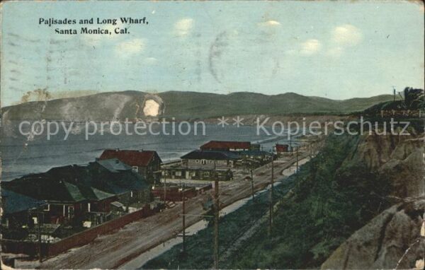 Santa Monica Palisades and Long Wharf