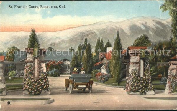 Pasadena California St Francis Court