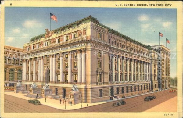 New York City US Custom House
